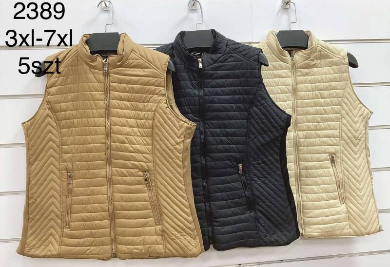 Kamizelki damskie Roz 3XL-7XL, Mix Kolor .Paczka 5 szt 1